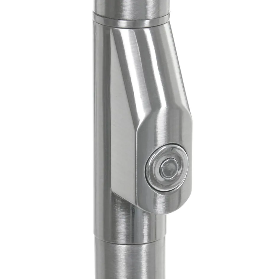 Led Lampen|Stehlampen*Steinhauer LED Stehlampe Modern in Stahl 185 cm flexibel dimmbar