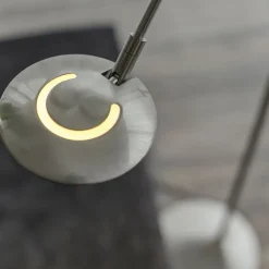 Led Lampen|Stehlampen*Steinhauer LED Stehlampe Modern in Stahl 185 cm flexibel dimmbar