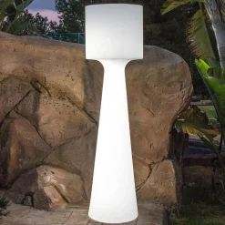 Newgarden LED Stehleuchte außen kabellos Farbwechsel Dimmer 140cm IP65< Metall Lampen|Wegeleuchten