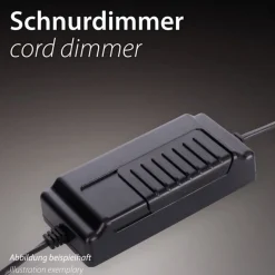 Just Light LED Stehleuchte dimmbar 144 cm 3000 lm Schwarz Messing< Wohnzimmerlampen|Metall Lampen