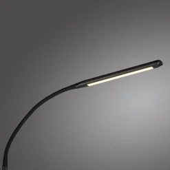 Wohnzimmerlampen|Metall Lampen*Just Light LED Stehleuchte Metall Schwarz Touch 125 cm verstellbar