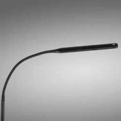 Wohnzimmerlampen|Metall Lampen*Just Light LED Stehleuchte Metall Schwarz Touch 125 cm verstellbar