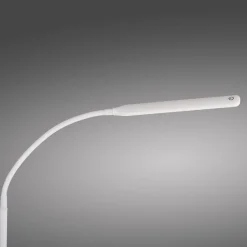 Wohnzimmerlampen|Metall Lampen*Just Light LED Stehleuchte Metall Weiß Touch 125 cm verstellbar