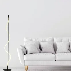 Led Lampen|Bürolampen*Searchlight LED Stehleuchte Touch Funktion Dimmbar 141 cm 2700 K