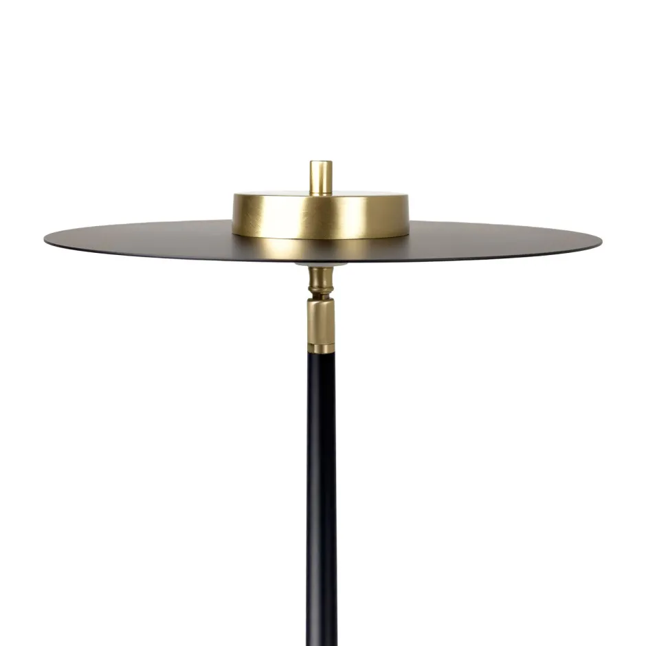 Giovanni Battista LED Stehleuchte Wohnzimmer 145 cm Eisen Messing massiv< Led Lampen|Badezimmer Lampe