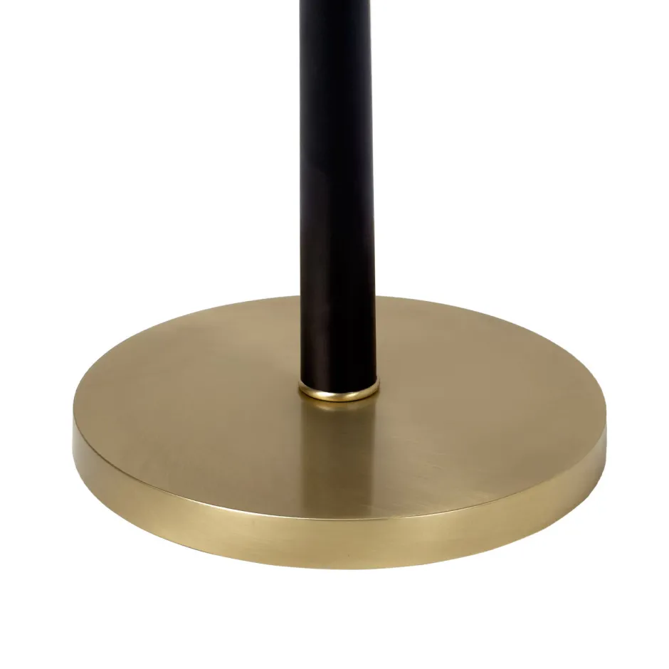 Giovanni Battista LED Stehleuchte Wohnzimmer 145 cm Eisen Messing massiv< Led Lampen|Badezimmer Lampe