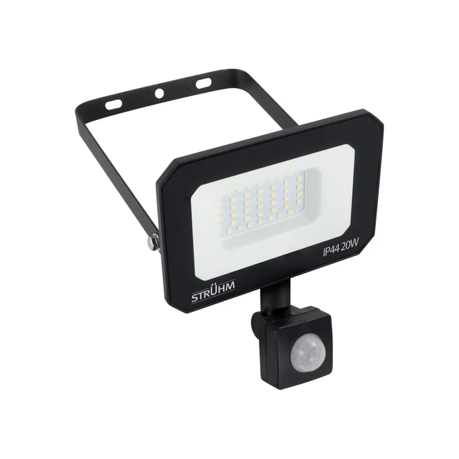 Strühm LED Strahler Bewegungsmelder B: 11,2 cm IP44 4200 K 2200 lm< Außenwandleuchten|Led Außenleuchten