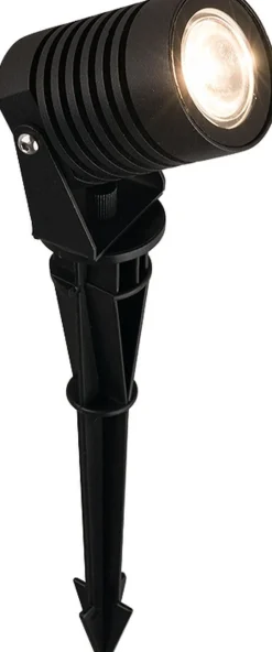 Moderne Außenleuchten|Moderne Lampen*Nowodvorski LED Strahler Schwarz Warmweiß IP54 Garten LIONEL