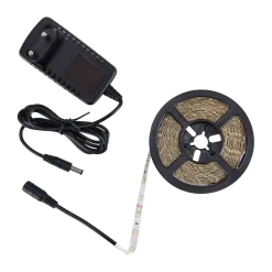 Led Lampen*Strühm LED Strip 5m Netzstecker 4100K neutralweiß selbstklebend