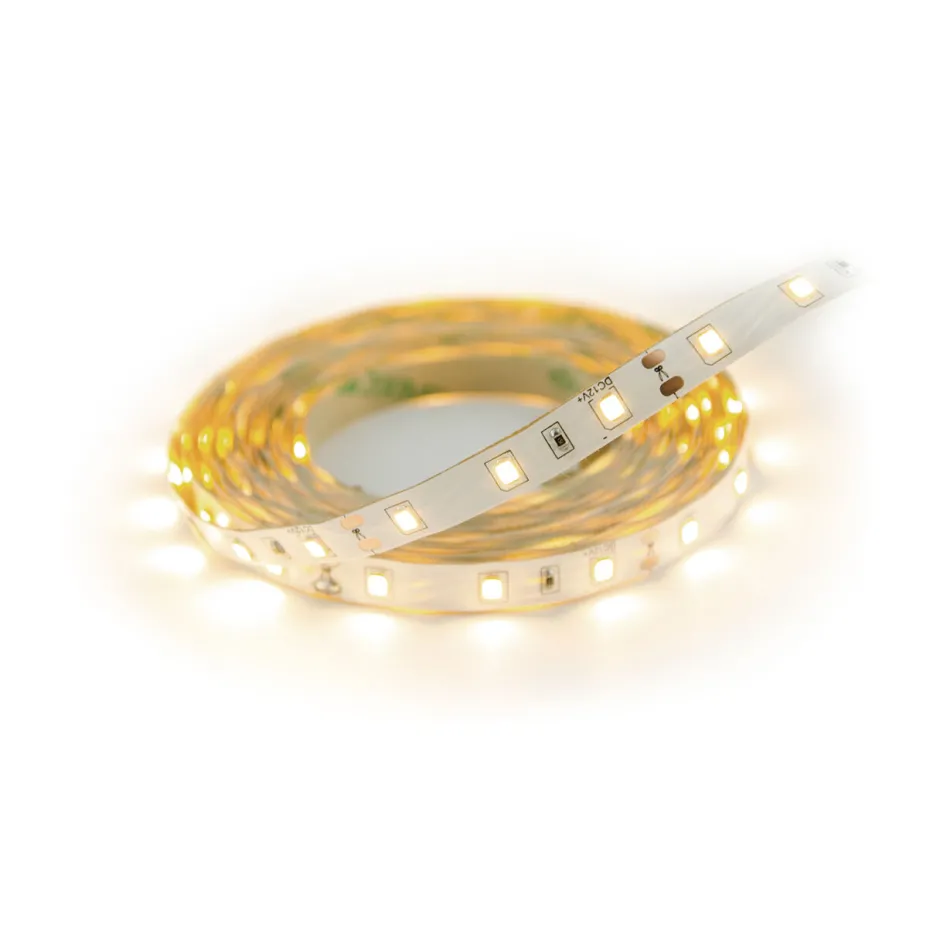 Led Lampen*Strühm LED Strip warmweiß IP65 5 Meter 3000 K Streifen innen