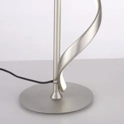 Paul Neuhaus LED Tischlampe dimmbar 50 cm Fernbedienung 10 W Silber< Wohnzimmerlampen|Schlafzimmer Lampen