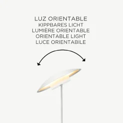 Newgarden LED Tischlampe kabellos Akku Touch H: 40 cm IP44 Weiß< Led Außenleuchten|Moderne Außenleuchten