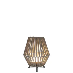 Metall Lampen|Moderne Außenleuchten*Newgarden LED Tischlampe kabellos Akku IP54 Dimmer Fernbedienung 32,5cm