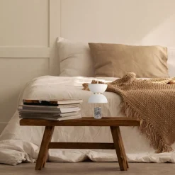 Maytoni LED Tischlampe Metall Glas 46 cm hoch rund 500 lm MARIA< Led Lampen|Tischlampen