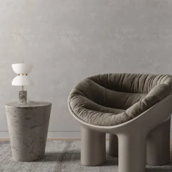 Maytoni LED Tischlampe Metall Glas 46 cm hoch rund 500 lm MARIA< Led Lampen|Tischlampen