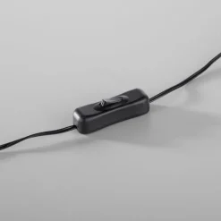 Just Light LED Tischlampe Silber Metall Ring H:25,5 cm 3000 K 10 W< Wohnzimmerlampen|Schlafzimmer Lampen