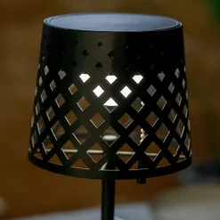 Newgarden LED Tischlampe Solar Touch Dimmer kabellos tragbar 30 cm< Metall Lampen|Solarleuchten