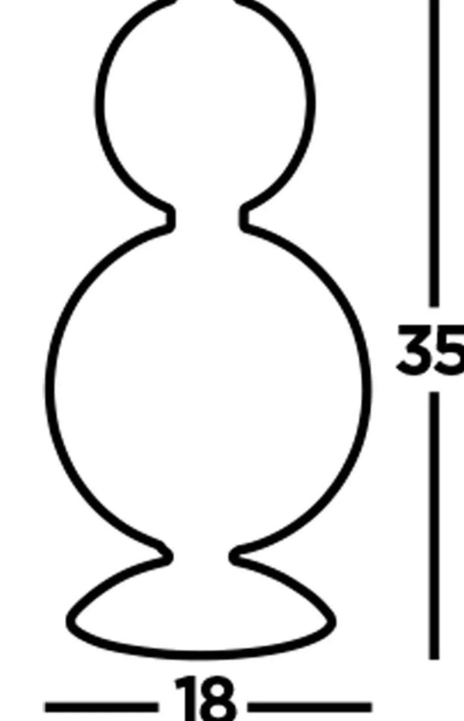 Searchlight LED Tischleuchte 3000 K 34,5 cm Glas Metall Weiß Chrom< Led Lampen|Wohnzimmerlampen