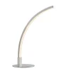 Searchlight LED Tischleuchte gebogen 34 cm in Silber 3000 K 293 lm< Metall Lampen|Wohnzimmerlampen