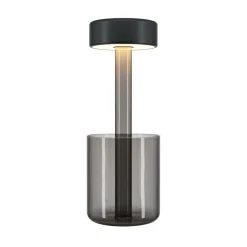 Led Lampen|Tischlampen*Maytoni LED Tischleuchte Glas mit Dimmer Touch Funktion 34,8 cm