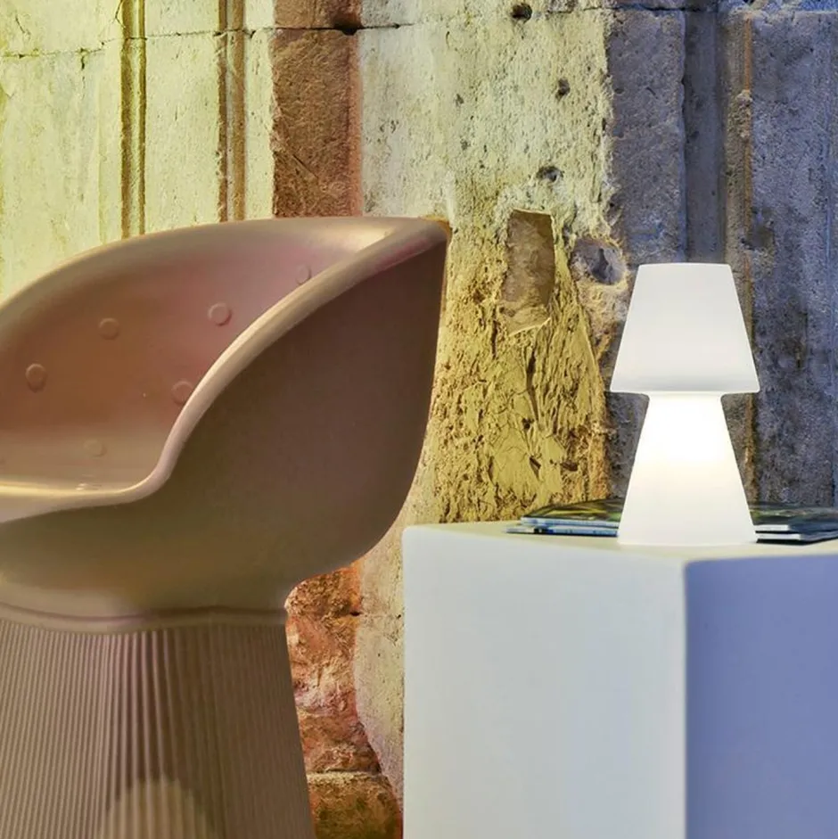 Newgarden LED Tischleuchte kabellos 30 cm Dimmer Farbwechsel IP65 außen< Metall Lampen|Led Außenleuchten