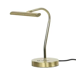 Trio Reality LED Tischleuchte Messing Matt< Led Lampen|Bürolampen