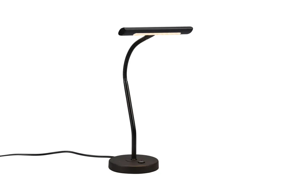 Trio Reality LED Tischleuchte Schwarz Touch Dimmer Metall 4 W 35 cm< Wohnzimmerlampen|Metall Lampen