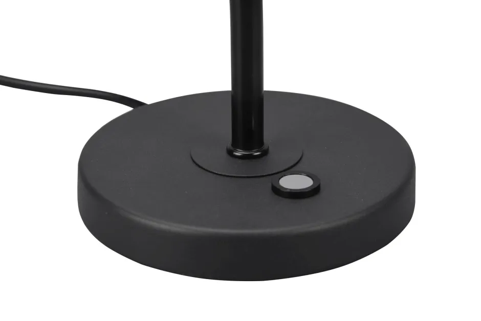 Trio Reality LED Tischleuchte Schwarz Touch Dimmer Metall 4 W 35 cm< Wohnzimmerlampen|Metall Lampen
