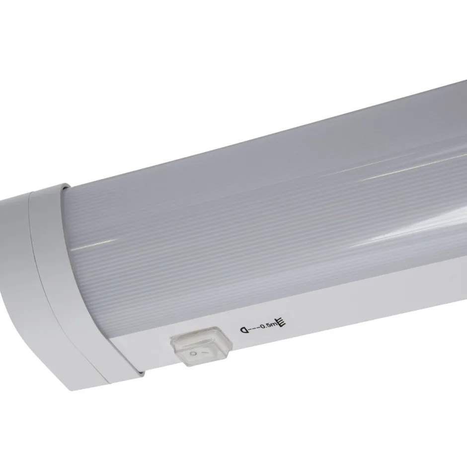 Strühm LED Unterbauleuchte IP44 mit Schalter B: 59,8 cm Weiß 4200 K< Led Lampen|Wandleuchten