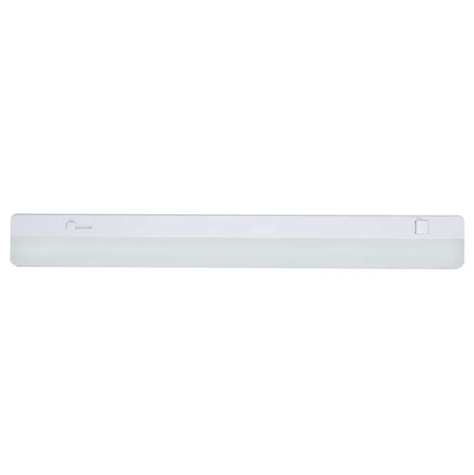 Deckenleuchten|Led Lampen*Steinhauer LED Unterbauleuchte Weiß L:58 cm mit Schalter dimmbar