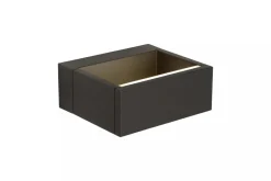 Außenwandleuchten|Led Außenleuchten* LED Up Down Wandleuchte Aluminium Anthrazit 3000 K IP54