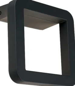 Außenwandleuchten|Moderne Außenleuchten*Nowodvorski LED Wandlampe ALESSIA Schwarz IP54 außen Leuchte