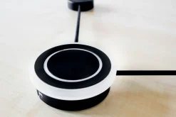 Eco-Light LED Wandlampe Aluminium dimmbar H:44 cm 3000 K Schwarz< Wohnzimmerlampen|Metall Lampen