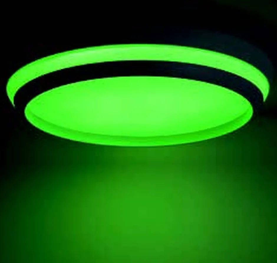 Eco-Light LED Wandlampe Aluminium Schwarz RGB Bluetooth Ø35 cm< Wohnzimmerlampen|Metall Lampen