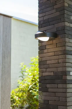 Eco-Light LED Wandlampe Anthrazit Aluminium IP54 B:16 cm blendarm< Metall Lampen|Led Außenleuchten