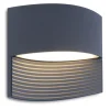 Eco-Light LED Wandlampe Anthrazit Aluminium B:18 cm IP54 3000 K< Metall Lampen|Led Außenleuchten