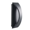 Außenwandleuchten|Moderne Außenleuchten*Kanlux LED Wandlampe Außen Aluminium IP54 Schwarz Up Down