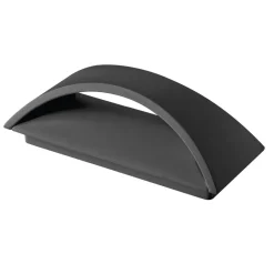 Außenwandleuchten|Moderne Außenleuchten*Kanlux LED Wandlampe Außen Aluminium IP54 Schwarz Up Down