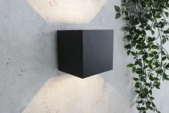 Eco-Light LED Wandlampe Außen Anthrazit Up Down IP54 3000 K 6 W< Metall Lampen|Led Außenleuchten