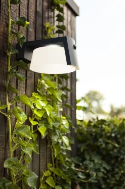 Metall Lampen|Led Außenleuchten*Eco-Light LED Wandlampe Bewegungssensor Aluminium B:16 cm IP44