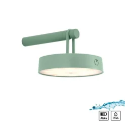 Wandleuchten|Flurlampen*Just Light LED Wandlampe Dimmer Touch Schalter IP44 2700 K Grün
