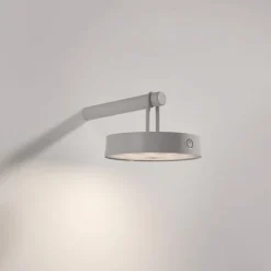 Just Light LED Wandlampe Dimmer Touch Schalter IP44 2700 K Greige< Wandleuchten|Flurlampen