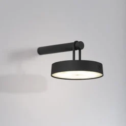 Wandleuchten|Flurlampen*Just Light LED Wandlampe Dimmer Touch Schalter IP44 130 lm Schwarz