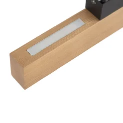 Led Lampen|Wandleuchten*TK Lighting LED Wandlampe Holz Metall indirektes Licht 3000 K H: 31 cm