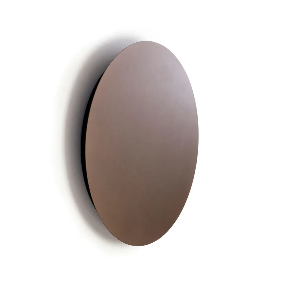 Led Lampen|Wandleuchten*Nowodvorski LED Wandlampe indirekt warmweiß 3000 K Ø 35 cm Braun rund