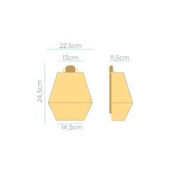 Metall Lampen|Feuchtraumleuchten*Newgarden LED Wandlampe kabellos IP54 H: 24,5 cm Rattan außen Dimmer