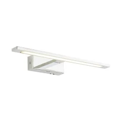 TK Lighting LED Wandlampe Metall 4000 K 41,5 cm lang Chrom SEAN< Led Lampen|Wandleuchten