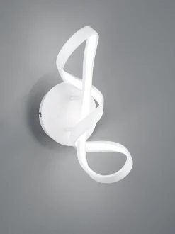 Flurlampen|Wohnzimmerlampen*Trio Reality LED Wandlampe Metall dimmbar H:40 cm 18 W 2400 lm Weiß