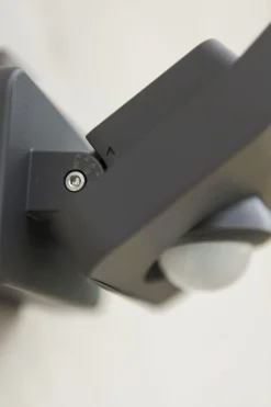 Metall Lampen|Led Außenleuchten*Eco-Light LED Wandlampe mit Bewegungsmelder 4000 K IP54 flexibel