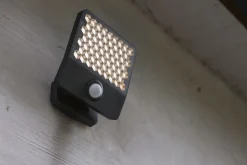 Metall Lampen|Außenwandleuchten*Eco-Light LED Wandlampe mit Bewegungsmelder 4000 K IP54 beweglich